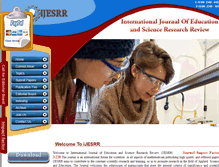 Tablet Screenshot of ijesrr.org